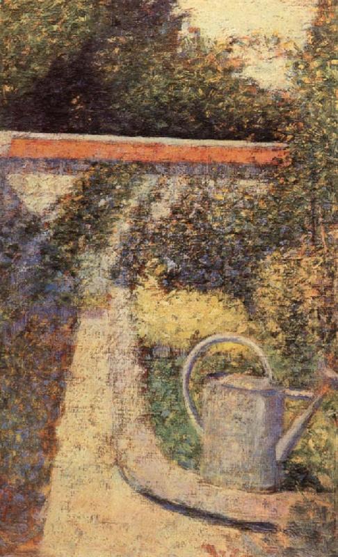 Watering can, Georges Seurat